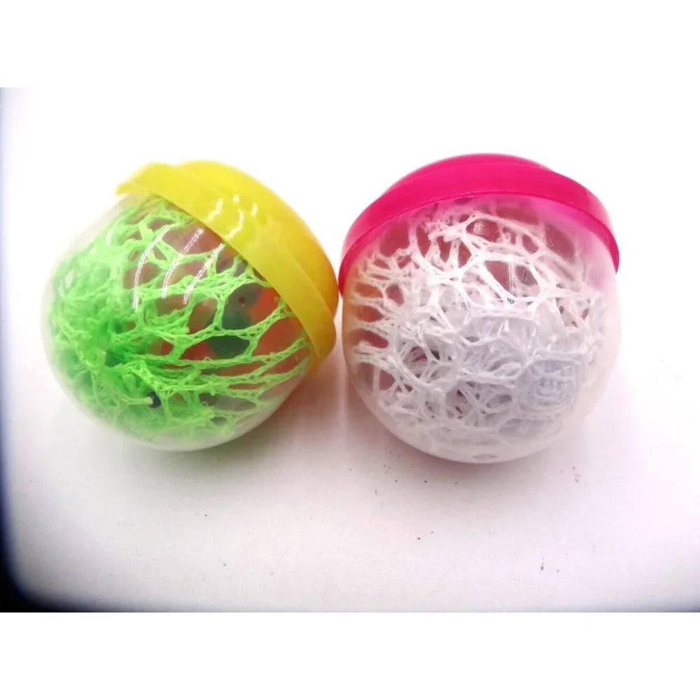 Psychedelic Ball Mesh Squeeze Ball Sensory Toys Anxiety Fidget Random Colors x 2